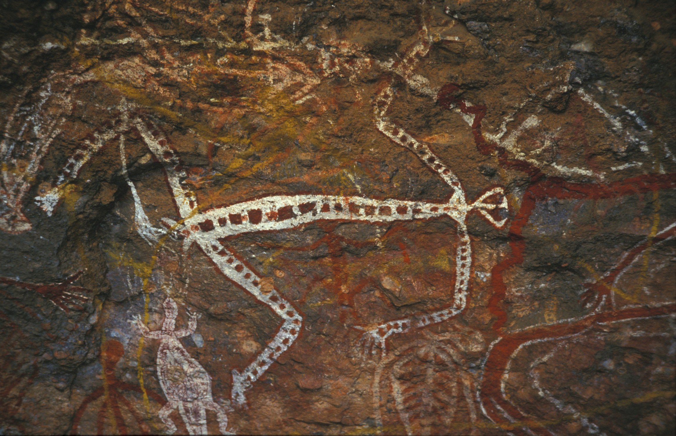 Höhlenmalerei in Australien